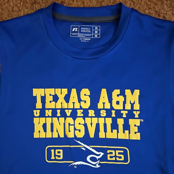 Men’s Russell Athletic Texas A&M University-Kingsville Tank Top - Medium (M) - Picture 3 of 3